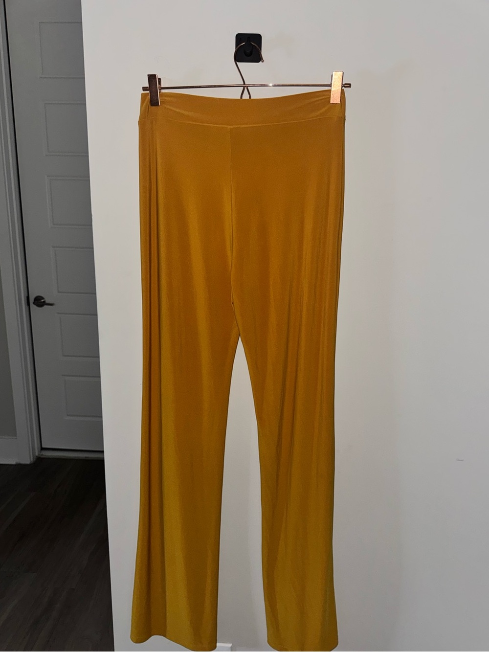 H&M Mustard Yellow Flare Wide Leg Pants XL - Picture 7 of 7